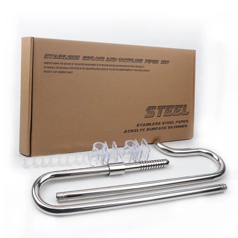 Stainless Steel Lily Inlet And Outlet Water Pipe For Fish Tank - Buy ...