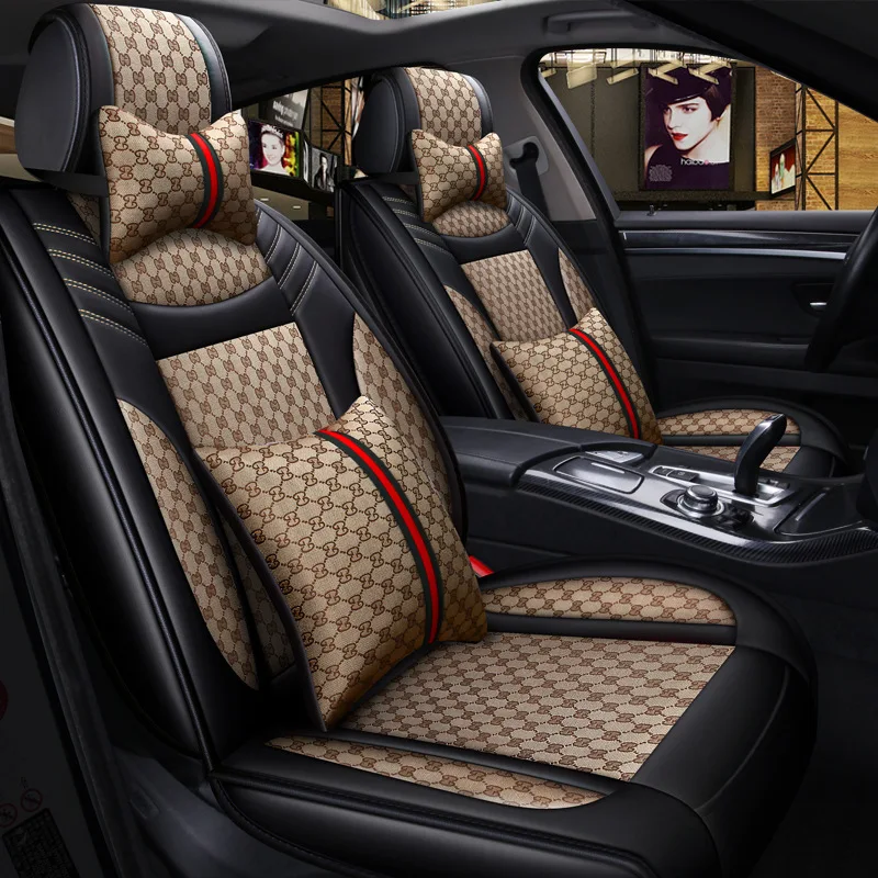 Роскошный четырехуровневый чехол для автомобильного сиденья