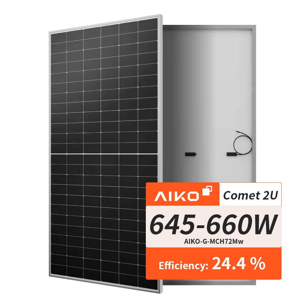 Aiko Solar N Type ABC Technology - 625w Monocrystalline Panels