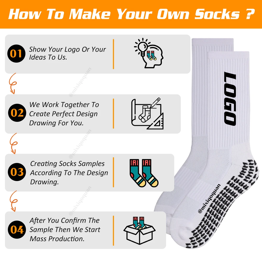 Custom Socks with Your Logo - Designs in 24 Hours