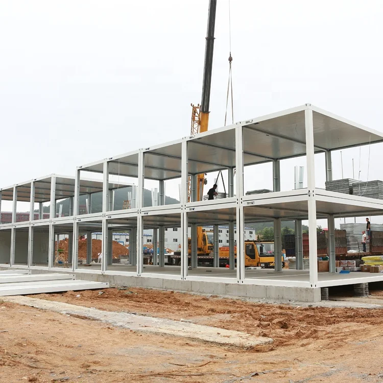 Mobile Modular Prefabricated Container House Mining Camp Detachable Labor Room for Accommodation