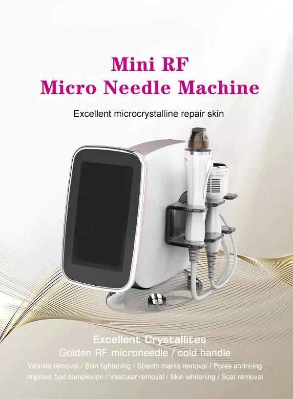 Hot Selling Face Lift Micro Needle Machine Gold Rf Microneedle Machine  