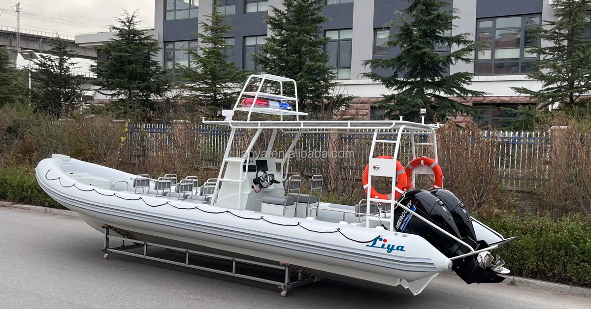 Liya 10m Speed Boat Rescue Boat Aluminium Rib Boat 20 People| Alibaba.com