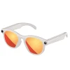 White with yellow lenses