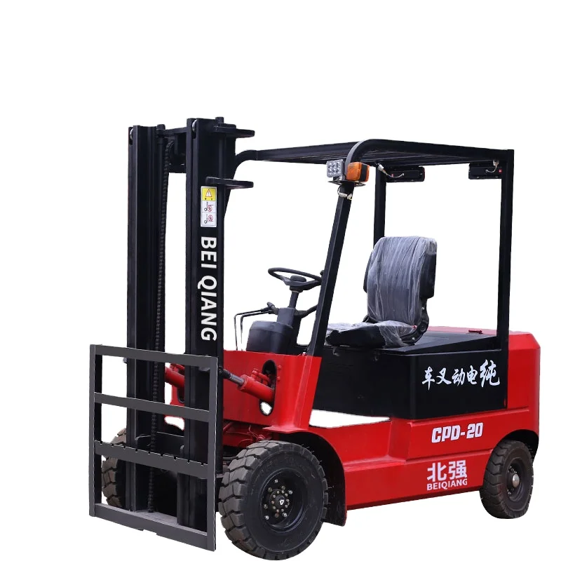 China high quality 2.5 ton 3 ton 3.5 ton portable  mini electric small forklift all terrain forklift electric