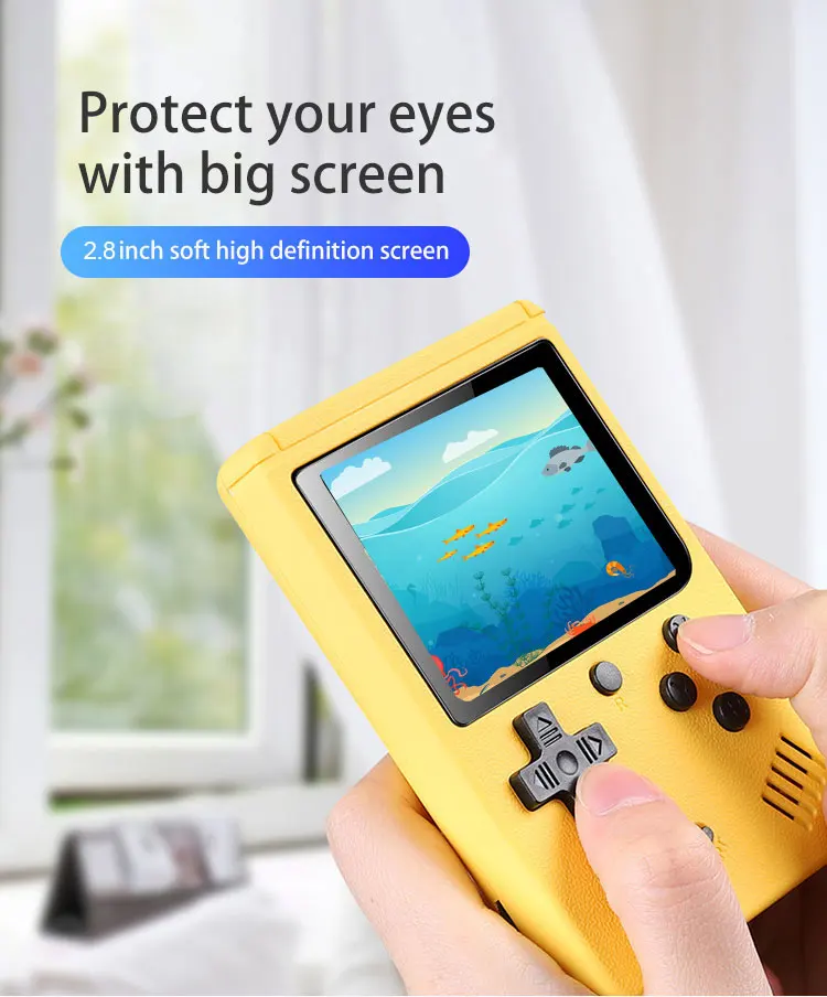 Cheap 500 In 1 Mini Portable Sup Retro Video Game Console Children's Handheld Gamebox 500