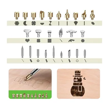 28pcs wood burning tool tips 28pcs