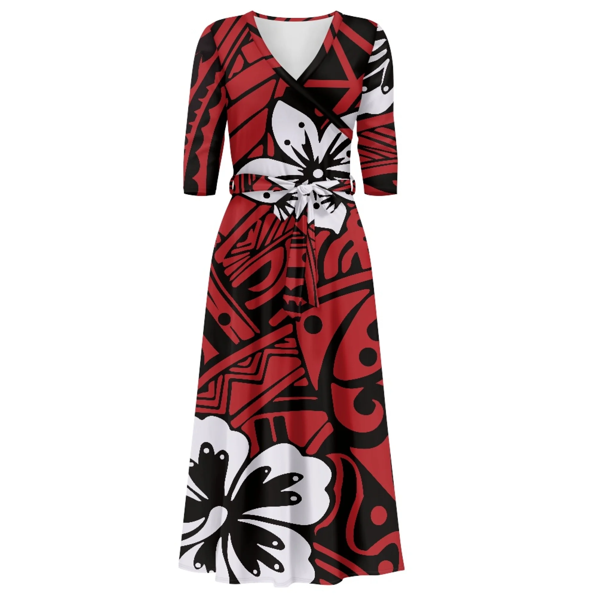 red and white plus size maxi dress Final Sale Plus Size Sleeveless Maxi Dress in Red