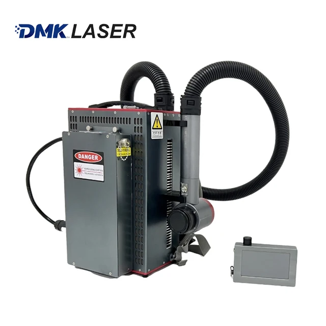 DMK Backpack portable pulse laser cleaning machine Pulsed rust removal