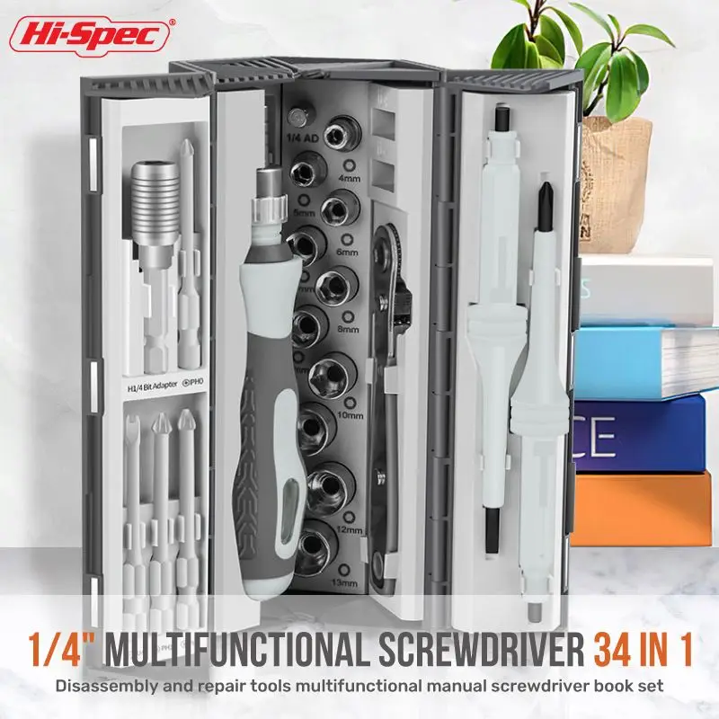 75pc Precision Screwdriver Bit Set with Chrome-finished Ratchet Handles DIY Grade Plastic Material OEM ODM