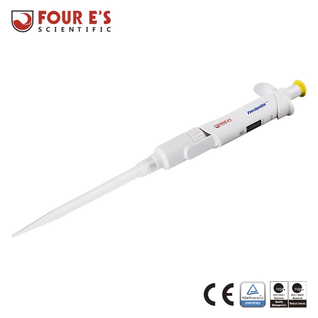 Four E's Scientific Autoclaved Adjustable Pipette Single Channel Micro