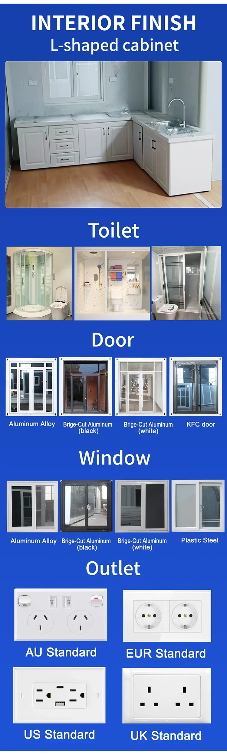 20ft Folding Expandable Container House 3 Bedroom Low Price Factory