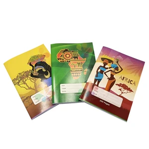 Benin Custom School Supplies Wholesale A4 French Line Exercise Book 96 Sheets Notebook for African Student Books Cuadernos