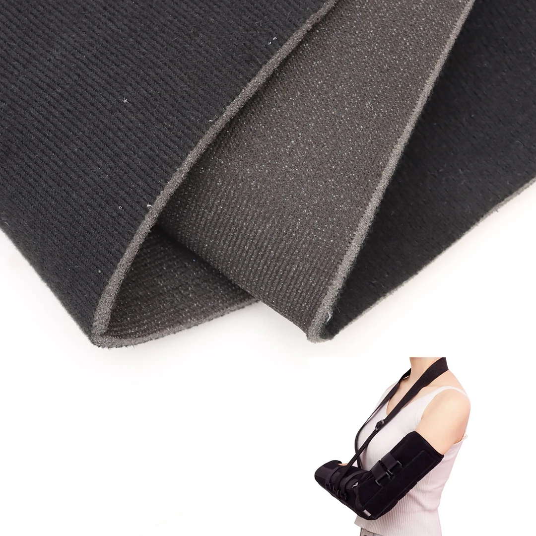 Δημοφιλές Ύφασμα Βελούδου Υψηλής Ποιότητας με Αφρώδη Επίστρωση για Αθλητικές Ορθώσεις/Ταινία Σταθεροποίησης Κατάγματος/Επένδυση Κράνους Μοτοσυκλέτας