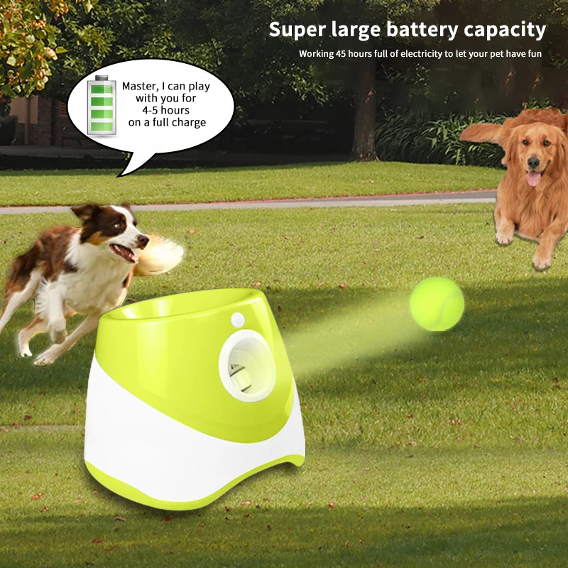 Automatic Dog Ball Launcher Electric Interactive Throwing Training