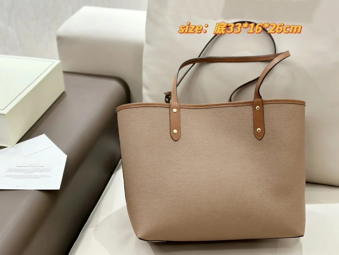 High-grade Large Capacity Cowhide Diamond Pattern European Retro Women’s Niki Genuine Leather Commuter Chain Shoulder Tote Bag