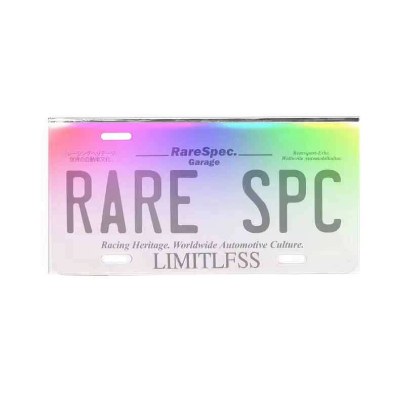 USA 300*150mm Colourful Lighted License Plate Frame Lighted License Plate Frame