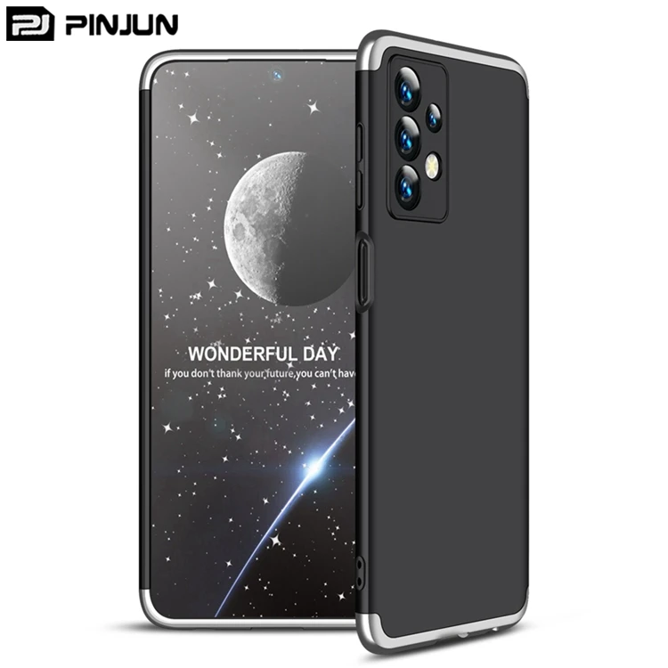 Ultra Thin Shockproof 3 in 1 Frosted Matte PC Hard Phone case for samsung galaxy J7 Max M13 F13 A33 A73 A13 A23 A04 Back Cover