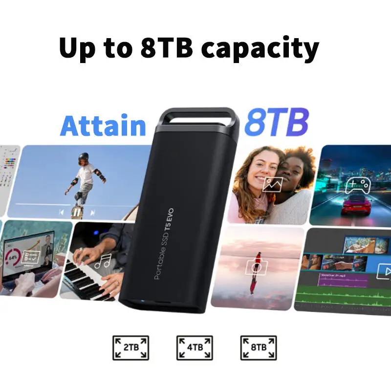 Samsung T5 EVO Portable SSD - Fast, Reliable Storage