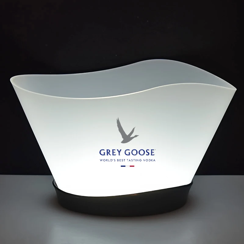 Grey goose led ice hot sale bucket