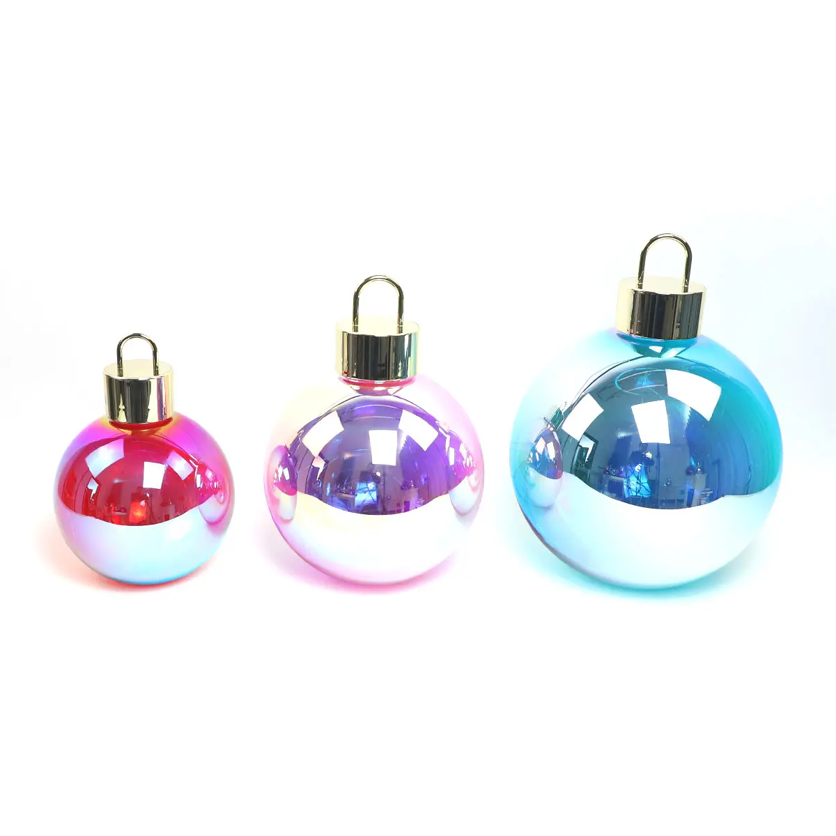 100 wholesale clear glass christmas ball ornaments christmas xmas clear large transparent ball decoration lights