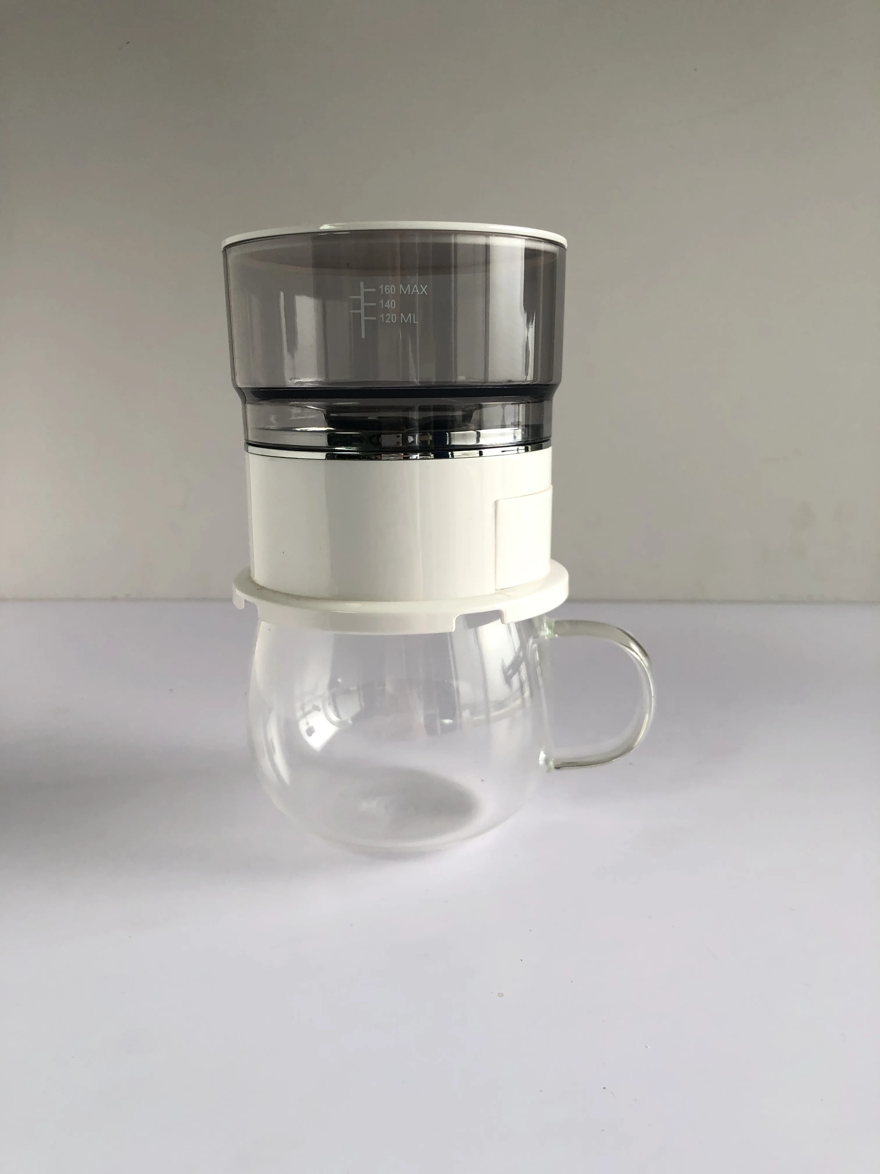 Home And Travel Use 160ml Mini Hand Brew Automatic Portable Drip
