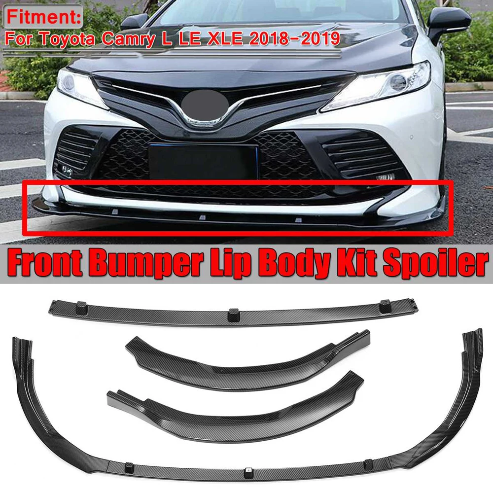 2020 camry front lip