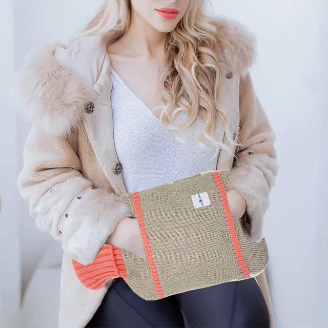 2L Rubber Knitted Cover Hot Water Bottle