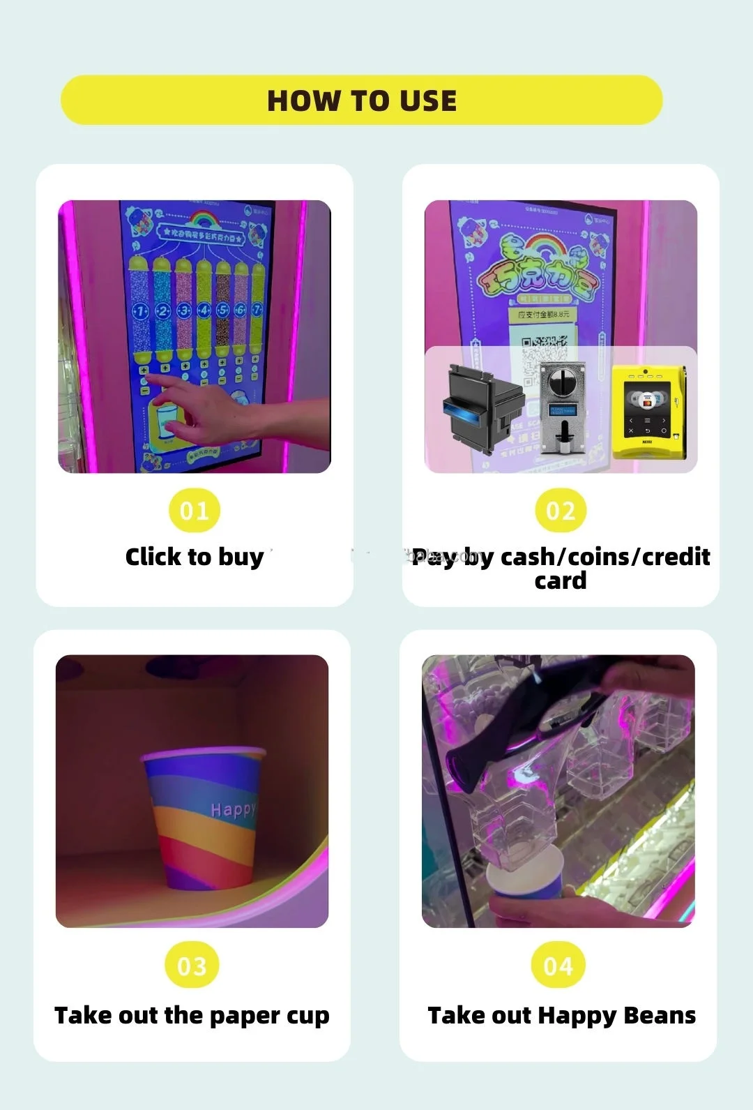 Автомат для продажи конфет