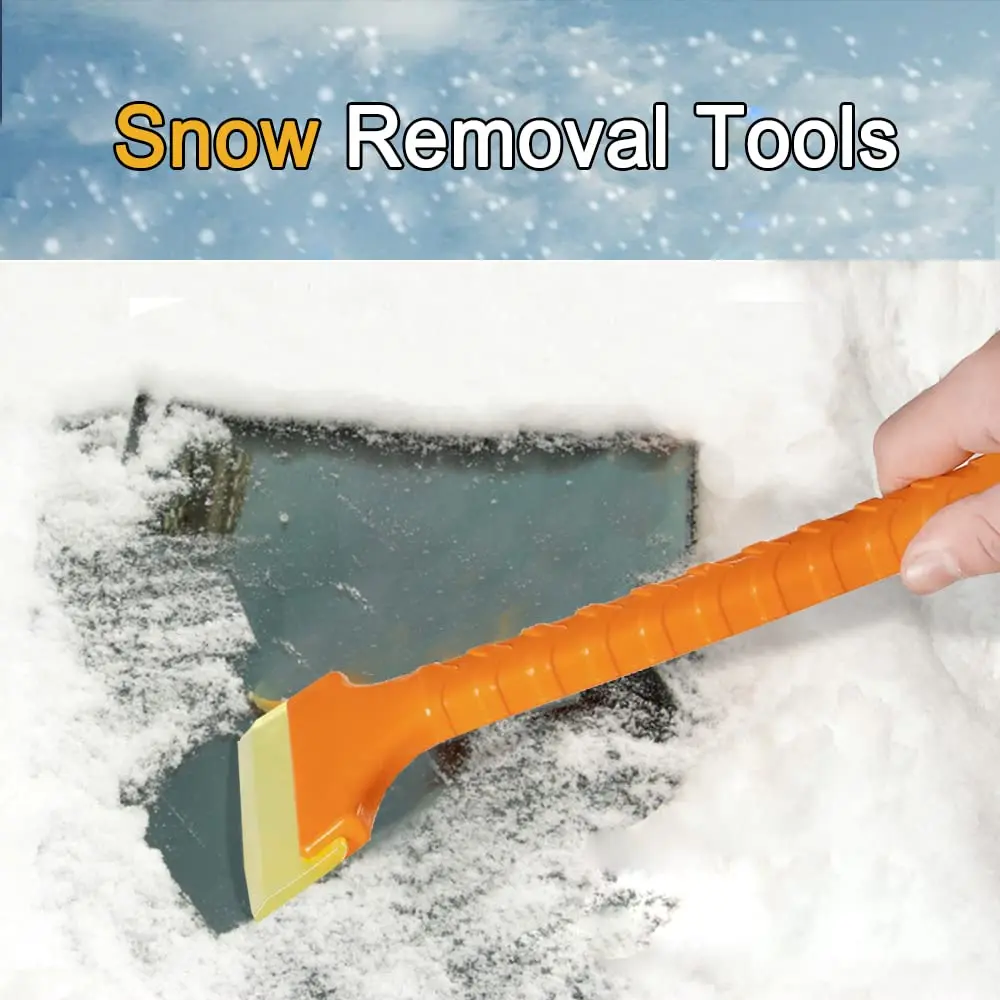 Скребки для льда на лобовое стекло автомобиля снежный толчок поверхности говяжьего сухожилия скребок подходящий автомобилей