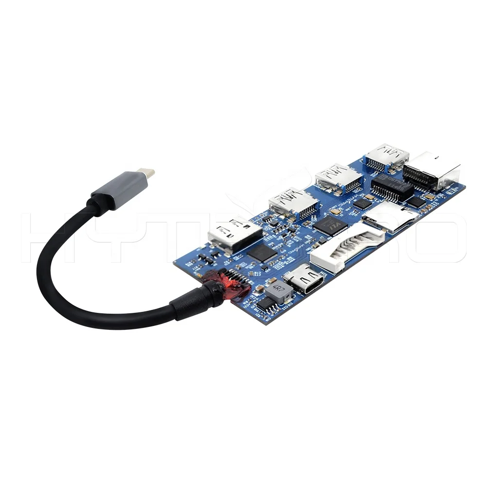 HytePro Type C Docking Station 4 Port Usb c Hub Power Bank Pcb Board