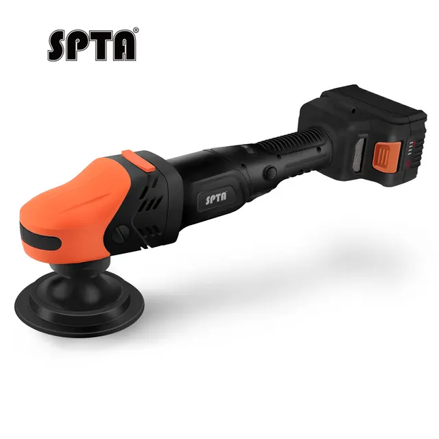 New Arrival SPTA CP602 Li-Battery Brushless Rotary Polisher Cordless Rotary Buffing Machine For Car Car Detailing