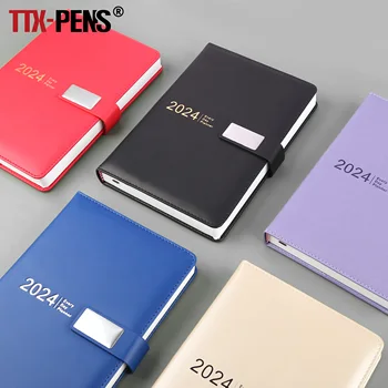 TTX Christmas Giveaways Custom Logo A5 Format Pu Vegan Leather Journal Notebook For Doctors