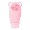 Light Pink Silicone Refillable Bottle