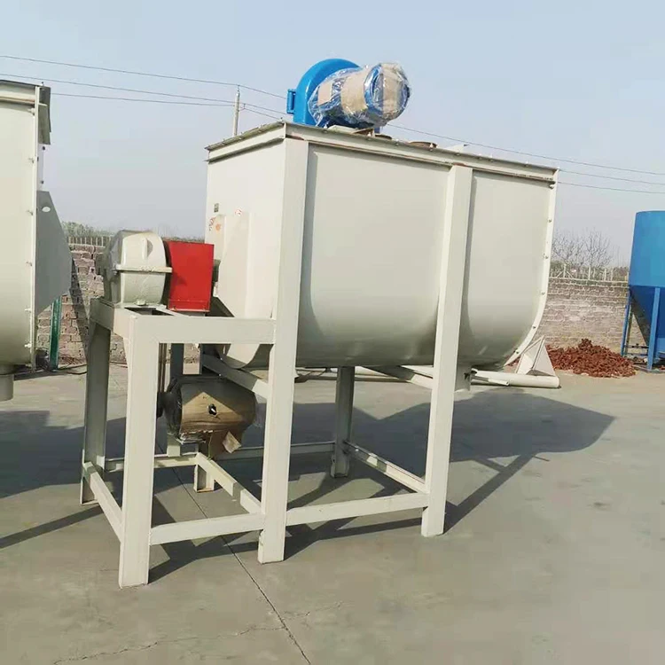 220v Horizontal Feed Mixer And Grinder Self Feeding Mixer Poultry Feed
