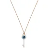 Collana con chiave in lega