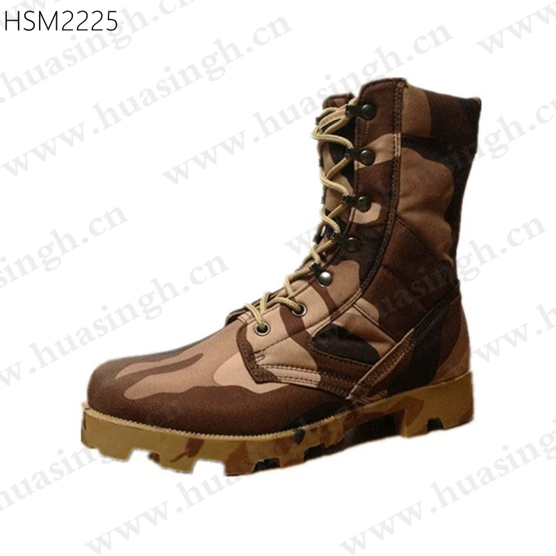 LXG,full Camouflage Nylon Fabric Upper Jungle Boots Popular in Guinea Strong Grip Rubber Outsole  Easy Hidden Military Boots HSM2
