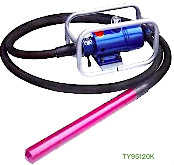Ty95120k Pneumatic Concrete Vibrator Kit Motor + 6,000mm (20 Ft
