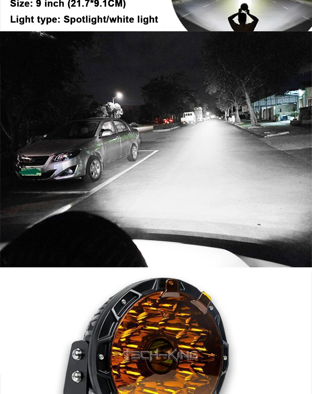 Wholesale high power 12V-36V 140W Led Driving Spotlight 4WD truck Off-road 9 inch auto Led laser lens spotlight working light