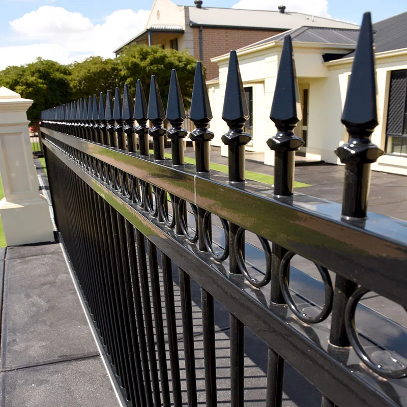 Economical Tubular Fence Panels Picket Fencing For Swimming Pool Safety ...