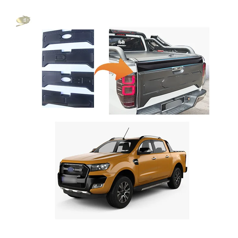 Brute Status Tailgate Protector Cover For Ford Ranger 2012-2022 (T6 T7) – Black
