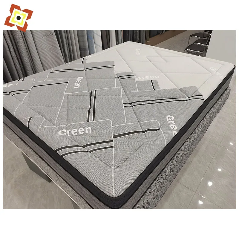 Hypoallergenic Breathable Bamboo Jacquard Fabric Mattress Cover