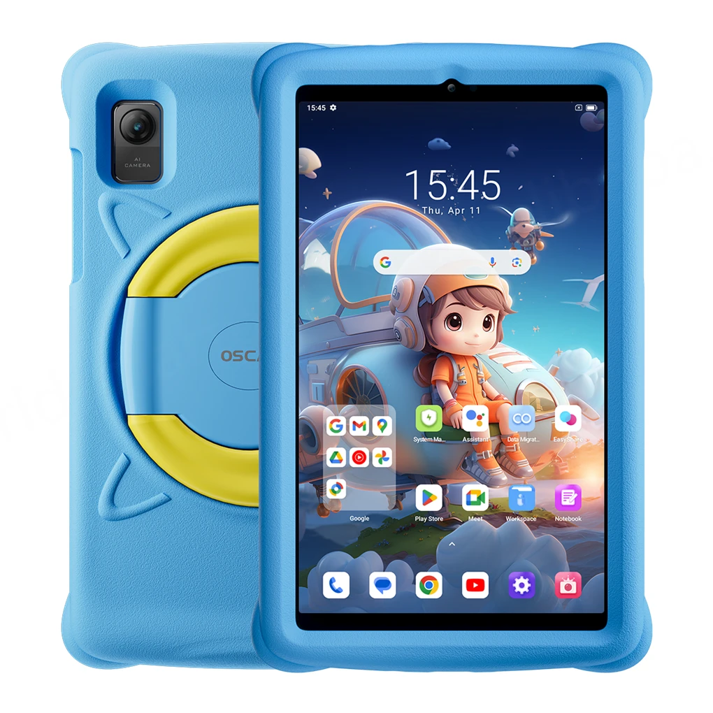 【新品】OSCAL Pad5 タブレット 8.68インチ Android14 Kids Tablet PC Android 14 4GB 128GB T606 Face ID 6050mAh Education