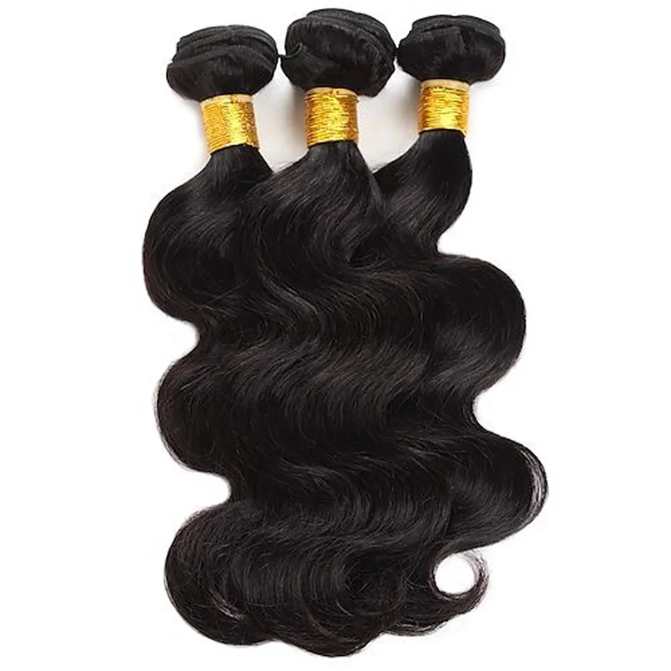 Extensões de cabelo humano remy body wave para mulher_voghion.com
