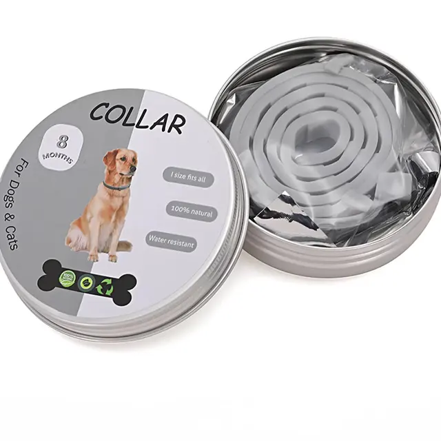 2024 New Design 8 Month Protection Essential Oil Pheromones Pet Anti Tick collar For Small Dog