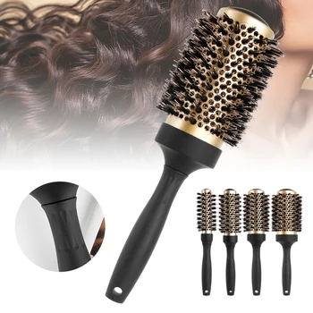 Black Blonde Multi-size Curly Non-slip Comfort Bristle Hot Hair Comb for SHANGZHIYI