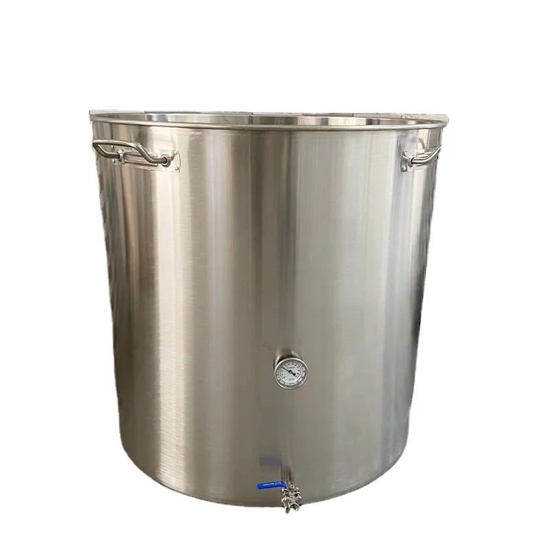 Factory Prices 700L Cooking Pot Composite Bottom Stock Pot Storage Container  Commercial Stainless Steel Big Pots_5