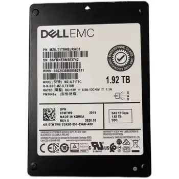 For Dell Server-Compatible 1.92T SATA 2TB Internal SSD High Performance SATA 3.0 Expansion Port Metal Shell New Refurbished Used