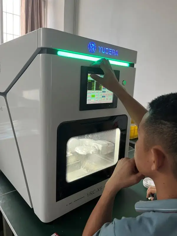 Yucera 5axis Milling Machine YRC-5X Cad Cam Milling for Dental Lab Milling Zirconia Material