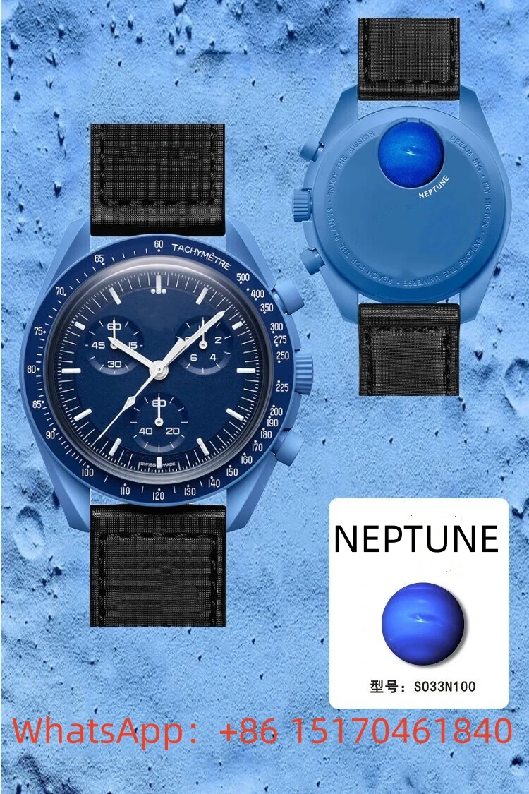 Top Quality Bioceramic 11 Colors Waterproof Chronograph Luxury Brand